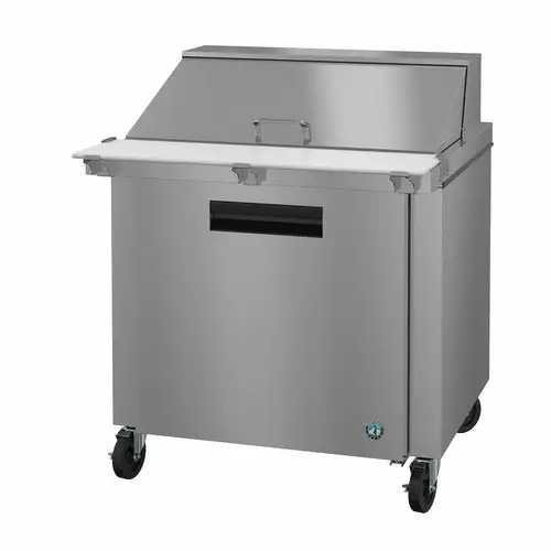 Hoshizaki SR36B-15M 36" Steelheart Mega Top Sandwich/Salad Prep Table w/ Refrigerated Base, 115v