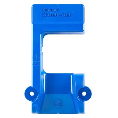Dormont Posi-Set Caster Placement Safety Set System - Blue