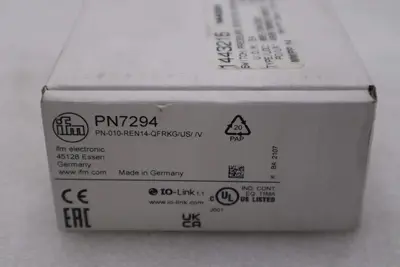 Surplus New IFM PN7294 Pressure sensor with display STOCK H812A