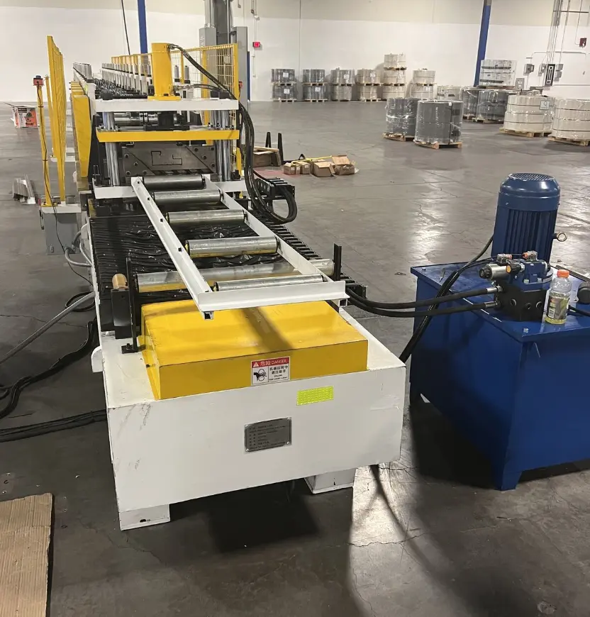 Metal Building Flashing and Trim Roll Forming Machine – Connecticut