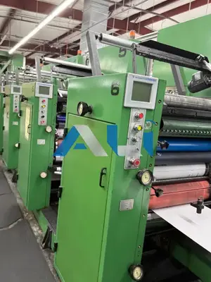 Used RDP RDP 260 10 Color Scratch Off Press 22” x 26 ½” web width Web-fed press California US | Asset Liquidity International #1251345