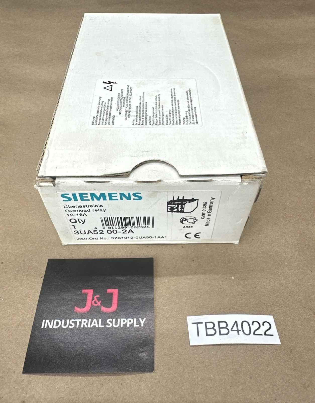 NEW Siemens 3UA52-00-2A