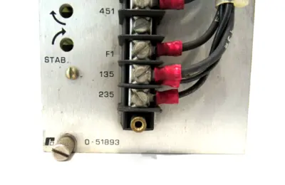 USED RELIANCE ELECTRIC 0-51893 FIELD CONTROLLER 051893