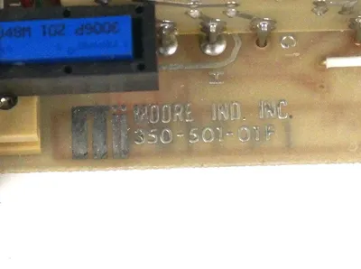 NEW MOORE INDUSTRIES 350-501-01F BULB TRANSMITTER BOARD 35050101F