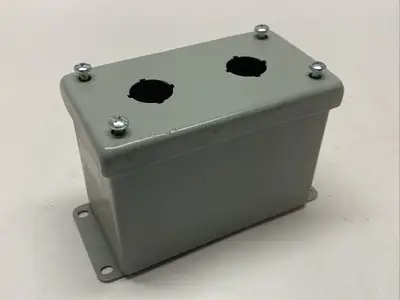 E2PBGXM | Hoffman  Deep Pushbutton Enclosure 2PB x 22.5mm - New Other