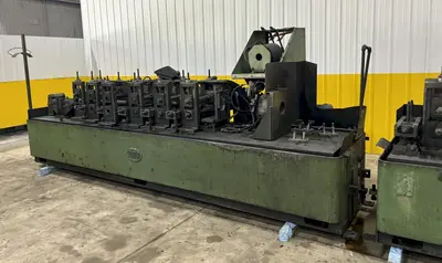 9 STAND X 2" YODER M2 ROLLFORMER / TUBE MILL: STOCK #21145