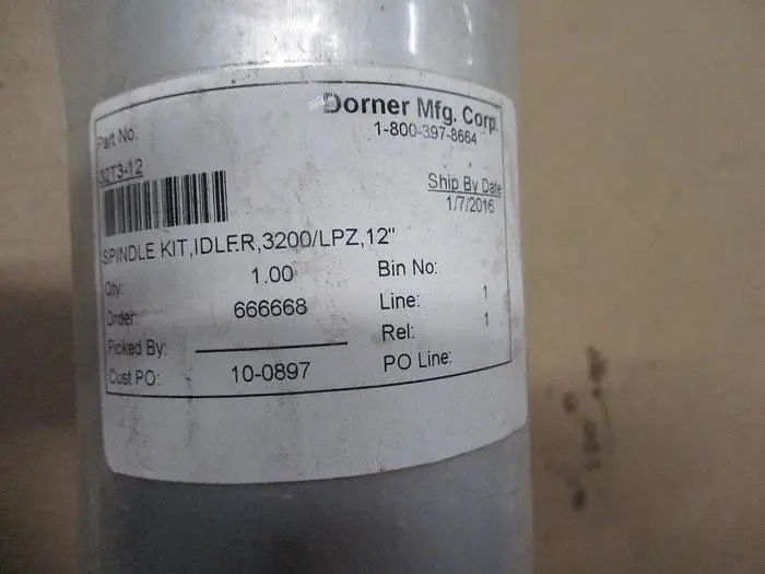 Used DORNER _UNKNOWN_ Parts & Accessories (Material Handling) North Carolina US | Pruitt Machinery #716654