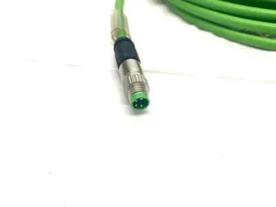 USED BECKHOFF DOUBLE ENDED ETHERCAT POWER CABLE M8 4-PIN