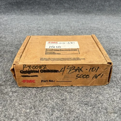 New | in-Stock FMC BAX-101 500API Parts (Hydraulics and Pneumatics) California US | Davliegogo LLC #1706536