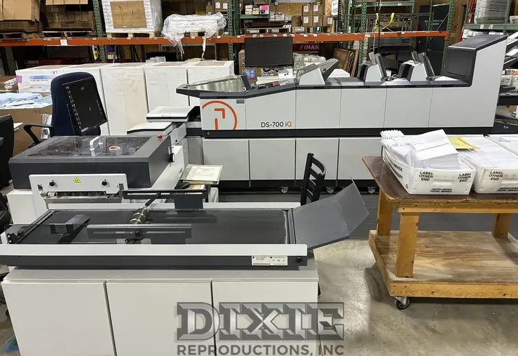 Used 2023 QUADIENT DS-700 IQ Mail Folding & Inserting Machines Tennessee US | Dixie Reproductions, Inc. #679638