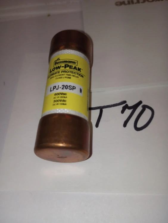 Used Cooper Bussman LPJ-20SP TIME DELAY CLASS J Fuses Arizona US | ASSET CONVERSION SPECIALISTS, INC. #312614