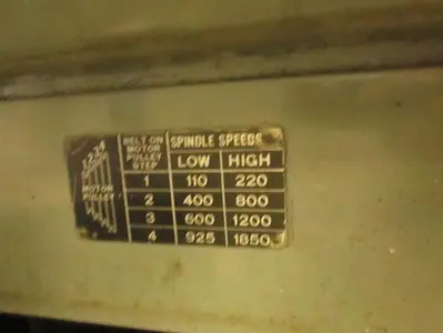 USED 1980 HARDINGE TM