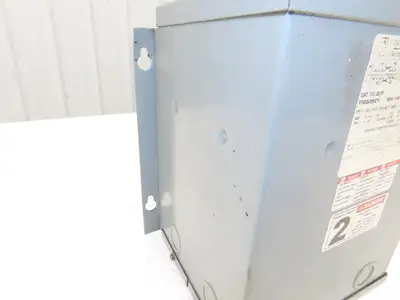 Square D 2S1F Step Down Power Transformer 2KVA 1Ph HV 240/480 LV 120/240V