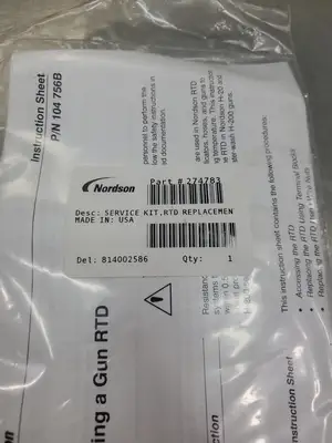 USED Nordson 274783B RTD Service Replacement Kit