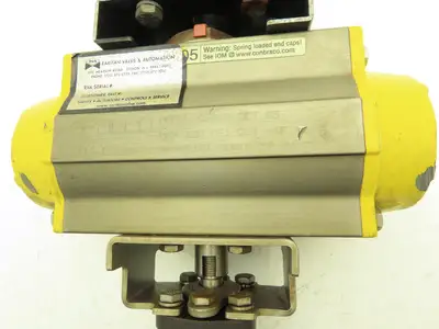 RVA 80SRB075 Pneumatic Actuator With Senitec Position Indicator 1/8" NPT 120PSI