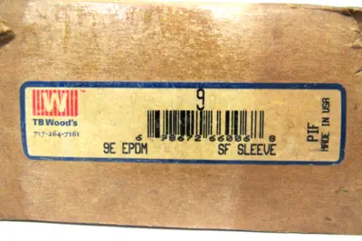 NEW TB WOODS 9 SF SLEEVE 9E EPDM