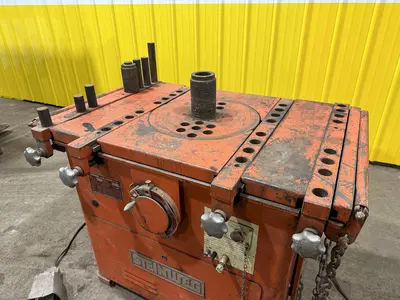 1-1/4" STEINWEG MODEL #B32 REBAR, ROD & BAR ROTARY BENDER: STOCK #18763