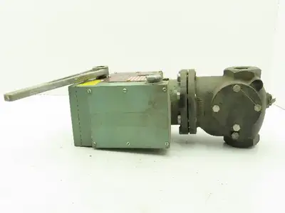 North American Manufacturing 1520G-1 Gas Valve 1" NPT 120V Actuator Manual Reset