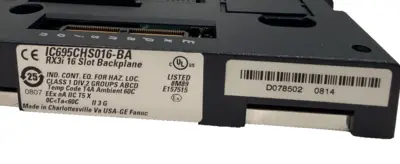 NEW GE FANUC IC695CHS016-BA
