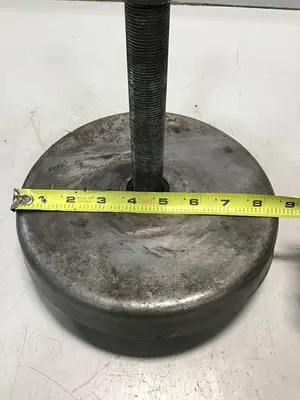 UNKNOWN MAKE Leveling Mount Pad 8 5/8 DIAMETER USED