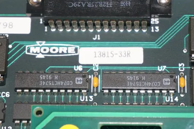 MOORE PRODUCTS 13815-33R PC BOARD 1381533R
