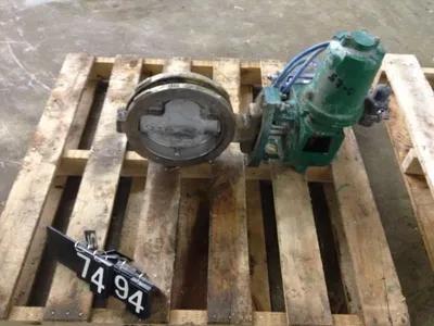 Fisher type 8510 Butterfly Valve size 10"