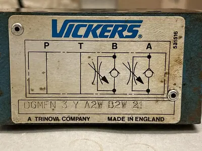 Used VICKERS DGMFN-3-Y-A2W-B2W-21 Pump & Valve Parts Ohio US | Surplus Asset Holdings #1246223
