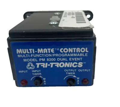 NEW TRI-TRONICS PM-8200 CONTROL MODULE PM8200