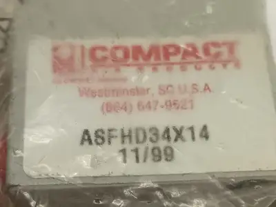 New | in-Stock Compact Air Products ASFHD34X14 Pneumatic Cylinders Michigan US | Maverick Industrial Sales #1398135