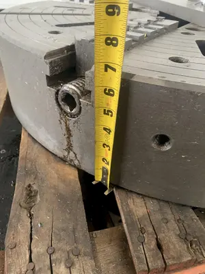 36" 4-JAW LATHE CHUCK. STOCK # 0998824.