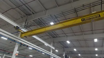 R&M 5/5 Ton Cranes - Overhead, Bridge | Highland Machinery & Crane (3)