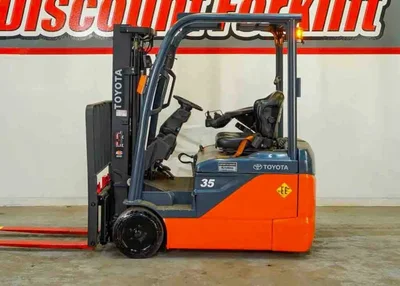 Used 2022 TOYOTA 8FBE18U 3-Wheel Sit down Electric Counterbalance Forklifts Colorado US | Discount Forklift #1545636
