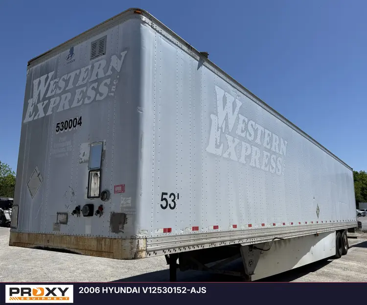Used 2006 HYUNDAI V12530152-AJS Box Trailers Kentucky US | Proxy Equipment #1426011