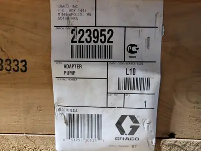 New | in-Stock GRACO 223952 Pump Parts British Columbia CA | Lenmark #915634