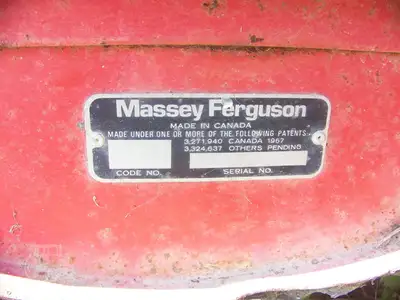 Used 1981 MASSEY FERGUSON 860 Combines Michigan US | NAS Sales #1557811