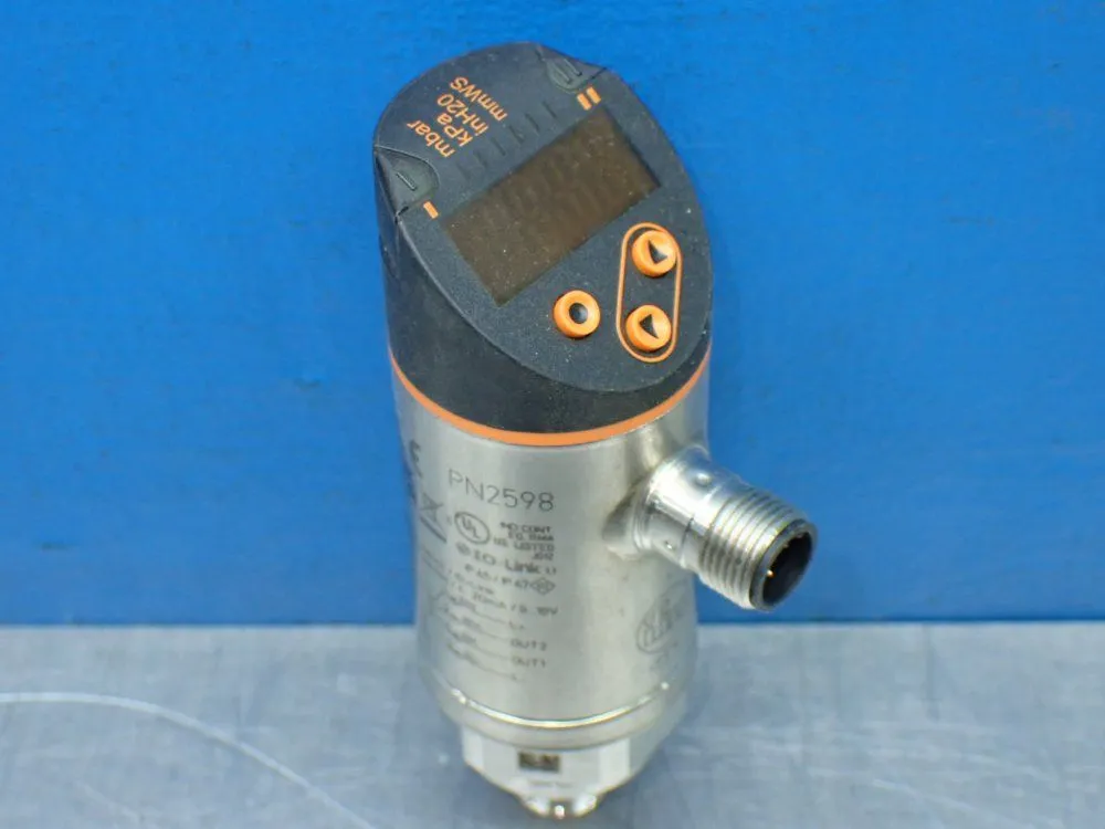 Used IFM PN2698 Pressure Transmitters Ohio US | HGR 24 #1070018