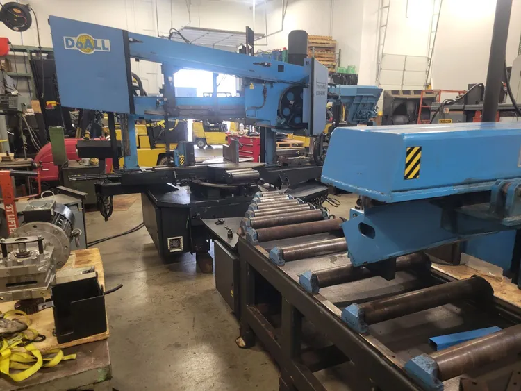 Used 2018 DOALL DCDS-600NC Horizontal Dual Column Band Saws Illinois US | Myers Technology Co., LLC #1309837