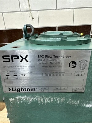 USED Lightnin SPX 71Q1