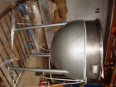 225L S/S Jacketed Pan With Lid