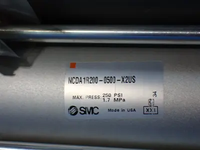 Smc  250psi Pneumatic Cylinders.
