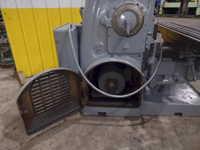 #3 KEARNEY & TRECKER MILWAUKEE MODEL #3 VERTICAL MILLING MACHINE 64" x 13" x 10 HP: YOBRO #24458