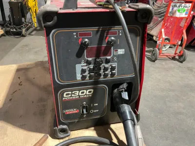 Used LINCOLN ELECTRIC POWER WAVE® C300 ADVANCED PROCESS WELDER Wire Feed Welders Michigan US | Miedema Asset Management Group #1423502