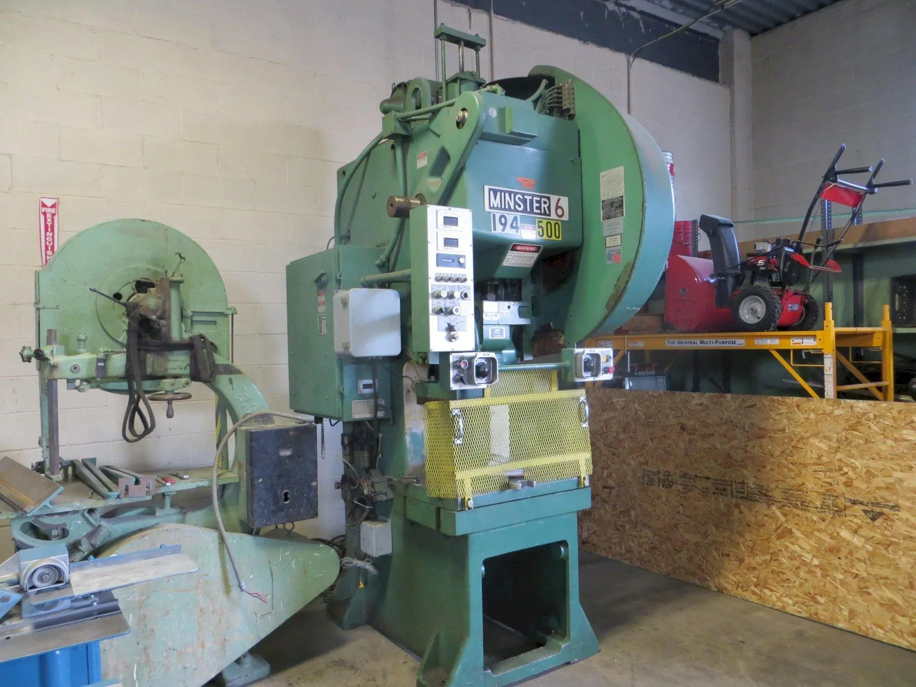 60 Ton Minster Super Stock OBS (Fixed Base) Press Model 6SS-FB
