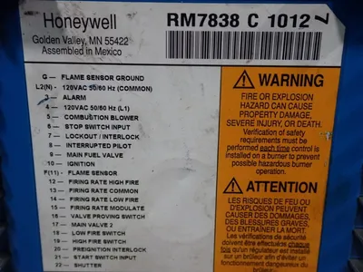 Used HONEYWELL RM7838C1012 Industrial Controls Ohio US | HGR 24 #1406489