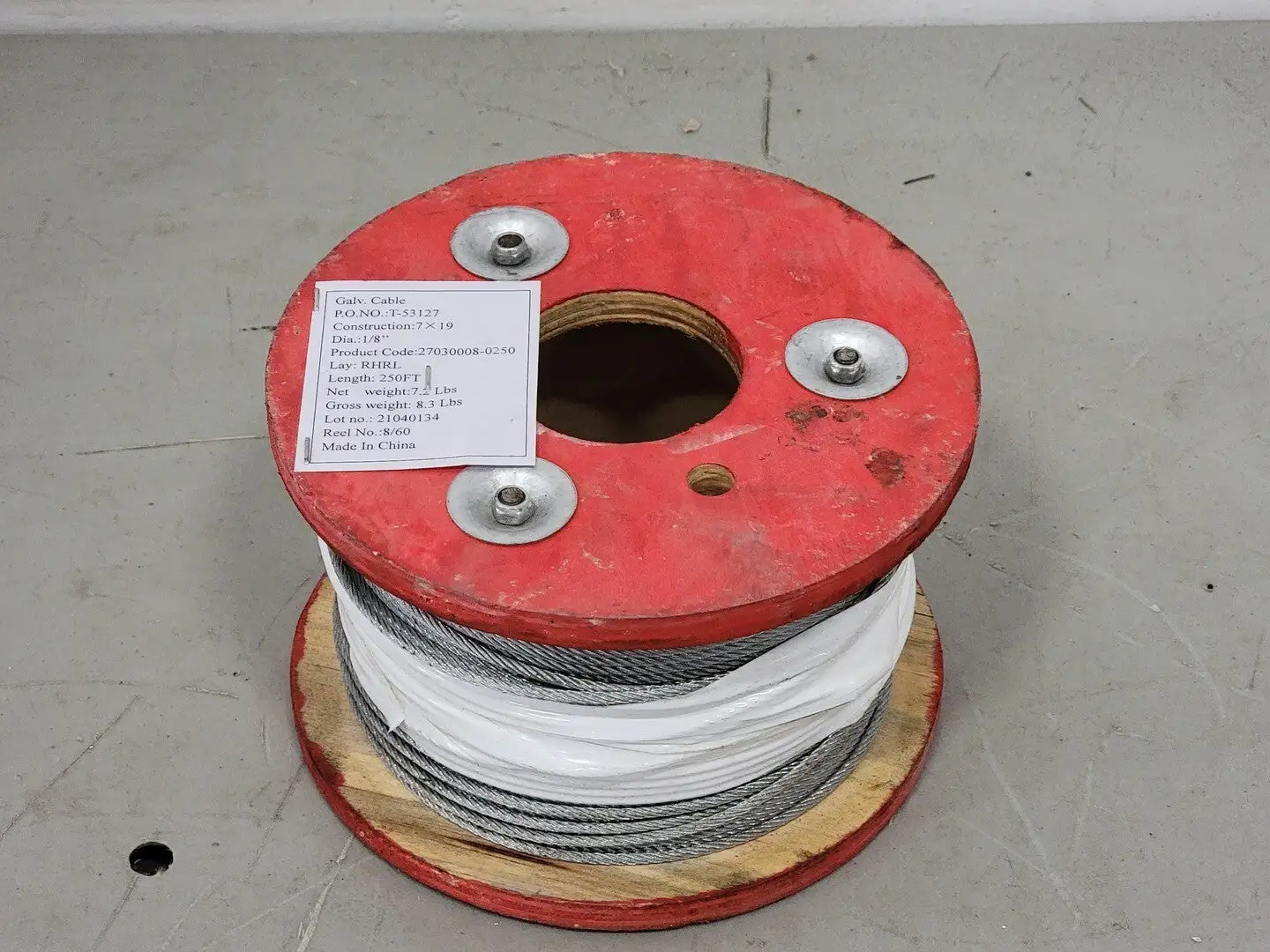 250 ft. Galvanized Cable T-53127