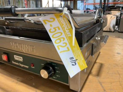 Used WARING COMMERCIAL WFG250 TOSTATO SUPREMO TOASTING GRILL Sandwich Machines Michigan US | Miedema Asset Management Group #1580111