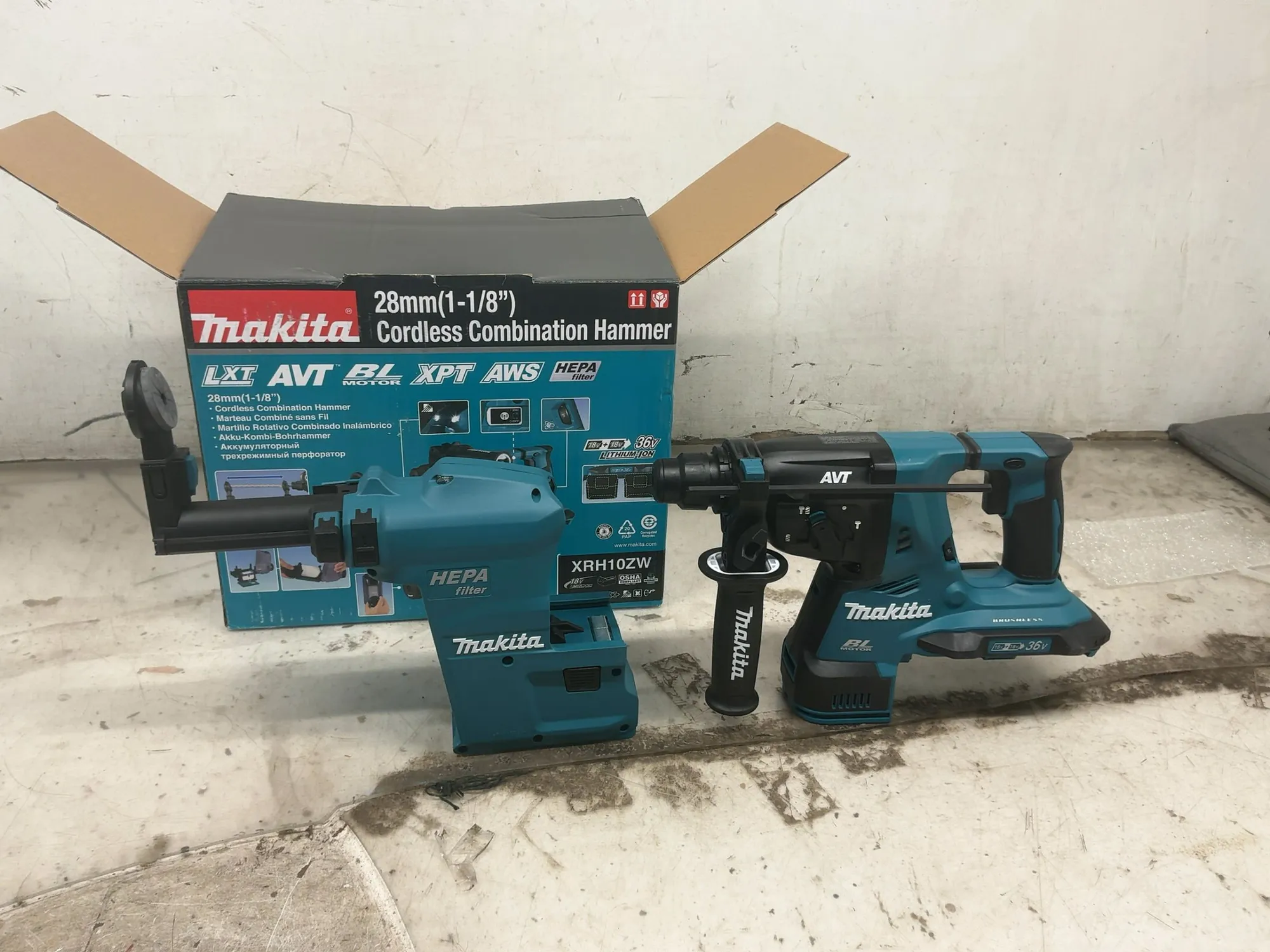 Used MAKITA XRH10ZW Air Tools, DC Electrical Tools & Accessories Michigan US | Miedema Asset Management Group #1327132