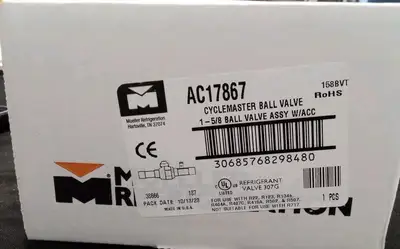 Used Mueller Mueller / Trane VAL11322 Ball Valve – 1-5/8" Sweat w/ ACC AC17867 Pump & Valve Parts US | Infinity wholesale & Supply LLC #1305773