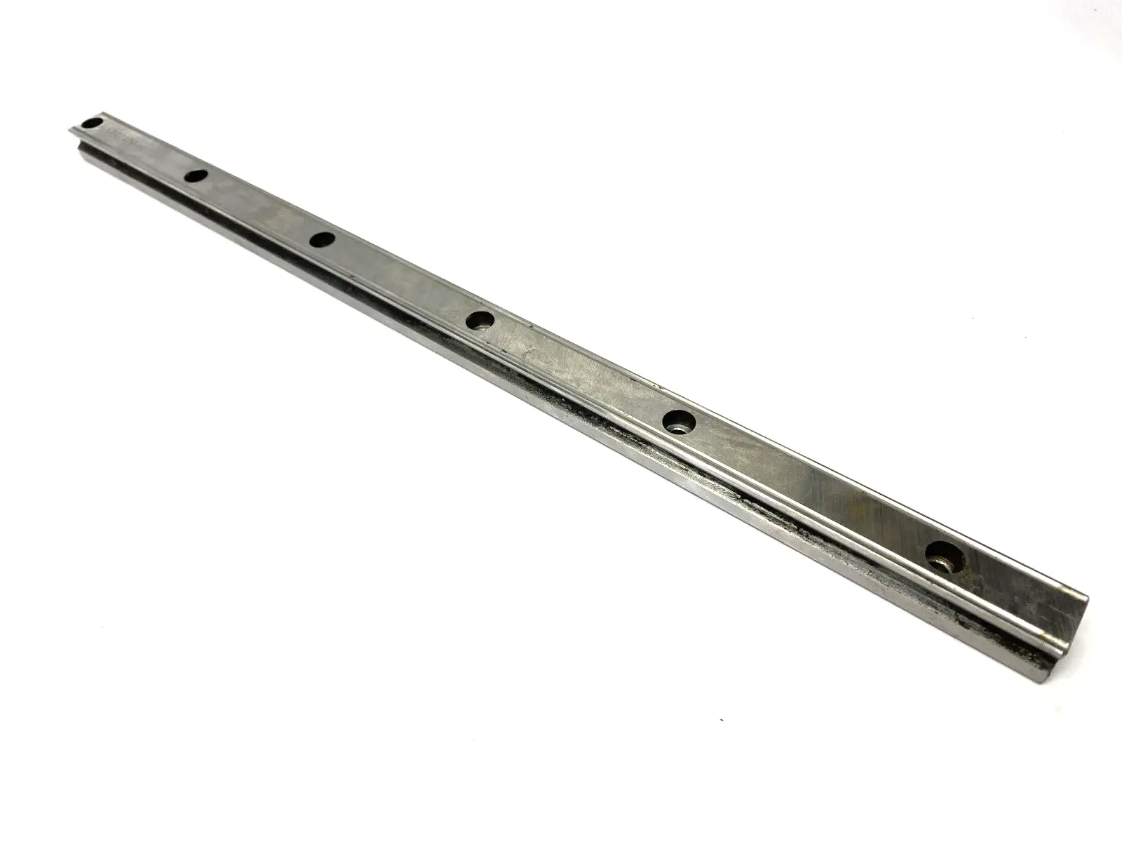 N/A | Linear Guide Rail for Bearing Blocks 330mm Length 15mm Wide 12mm Height RUSTED - Used