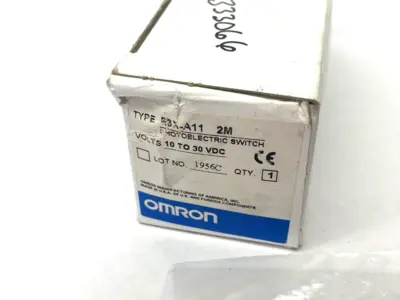 New | in-Stock Omron Photoelectric Fiber Amplifier, NPN Output 10 to 30VDC PLC Processors Michigan US | Maverick Industrial Sales #1398649